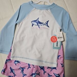 Little Boys Bathing suit with top